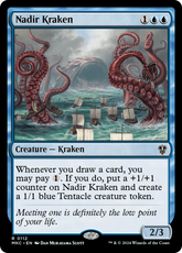 Kraken do Nadir / Nadir Kraken - Magic: The Gathering - MoxLand